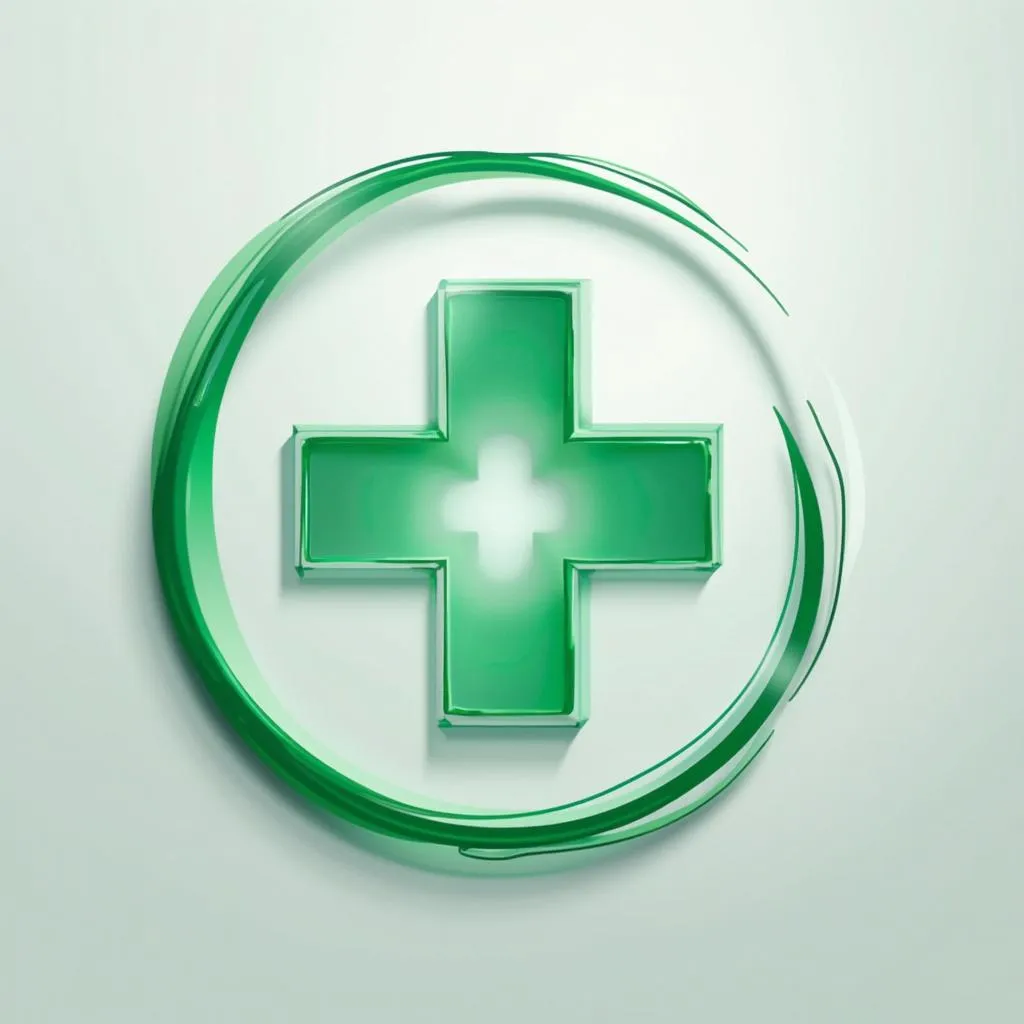 شعار شركة طبية